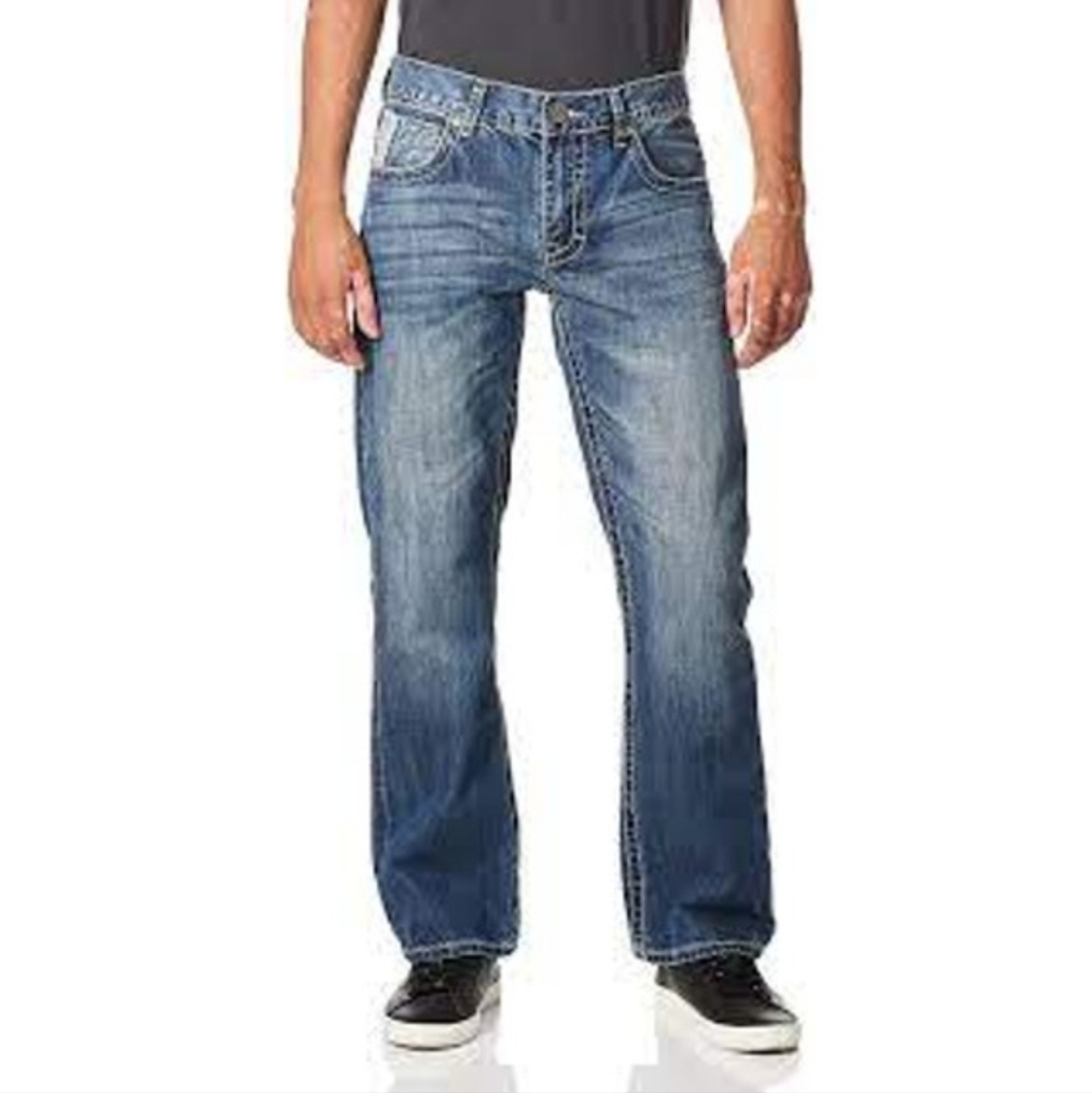 John B. Stetson Rocker Bootleg Jeans 32x36